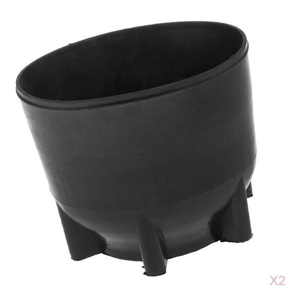 2 Pieces 170mm Rubber Scuba Diving Cylinder Tank Boot for 12L Steel Tank