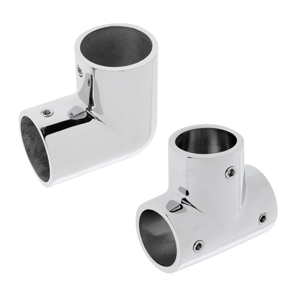 Boat Hand Rail Fitting 90 Degree Elbow 25mm for Handrail Fittings Tee