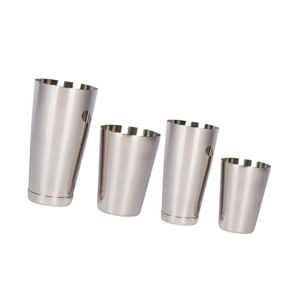 2 Sets Martini BAR COCKTAIL SHAKER Stainless Steel Boston Mixing Tin