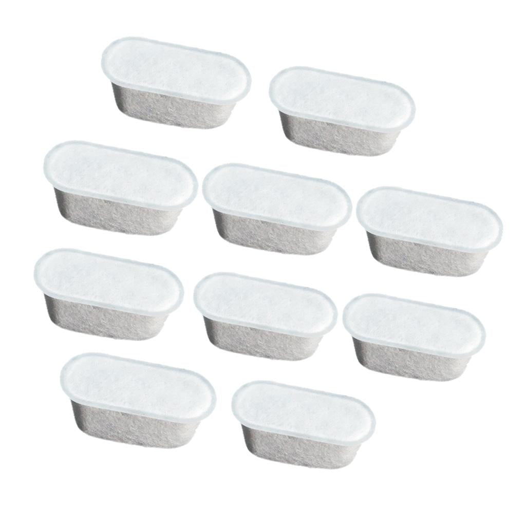10 Pieces Charcoal Coffee Water Filters Replacement For Cuisinart Makers S