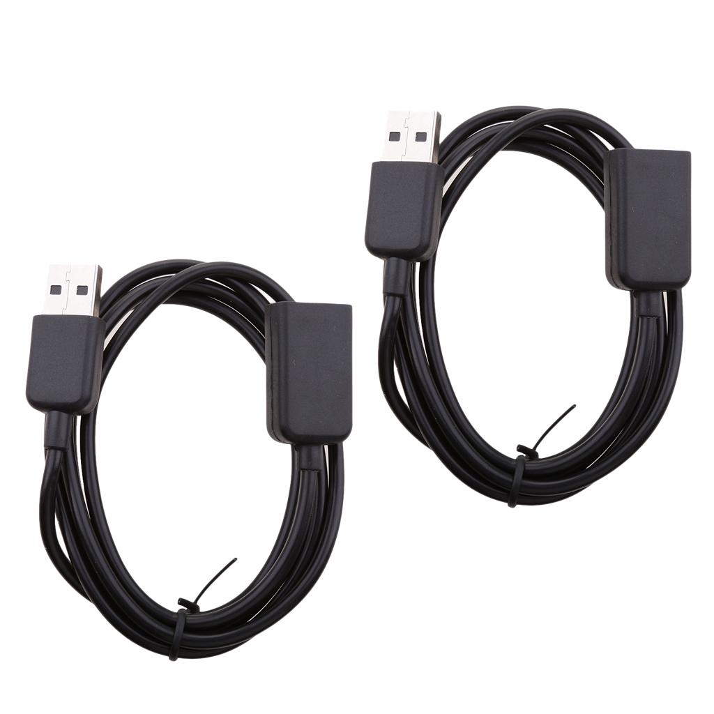 2 Pieces USB Cable Power Charger Data Cradle for Polar M200 GPS Sport Watch
