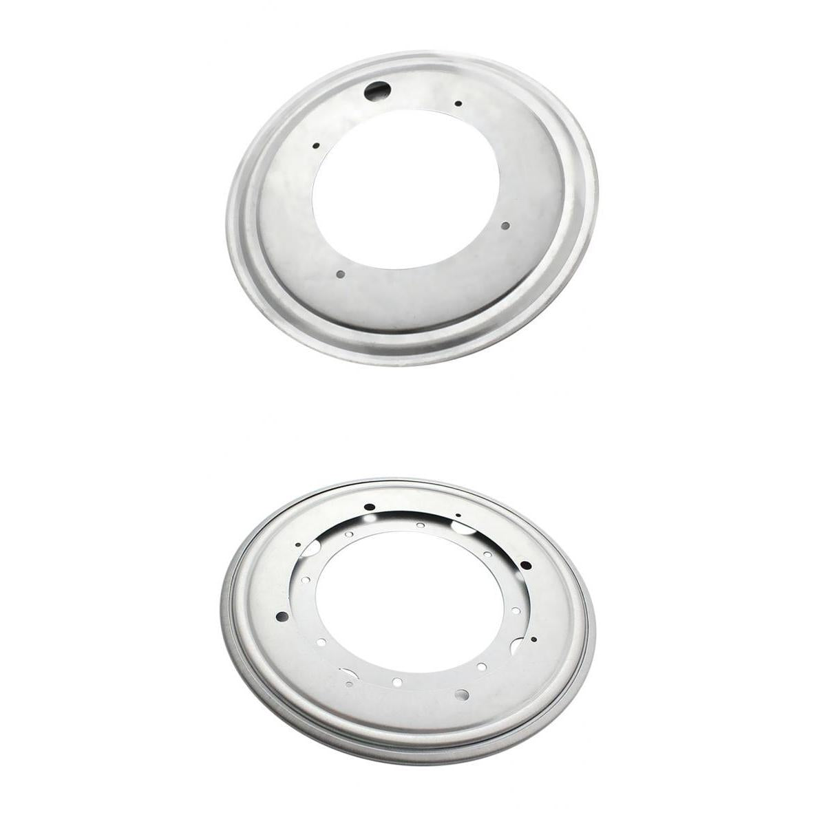 2Pieces Durable Lazy Susan Bearing Swivel Round Turntable Bearing 8,9 Inch