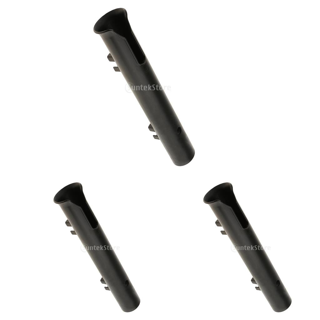 3x Boat Fishing Rod Holder Tube Pole Bracket Rack Pliers Lure Storage 1 Tube