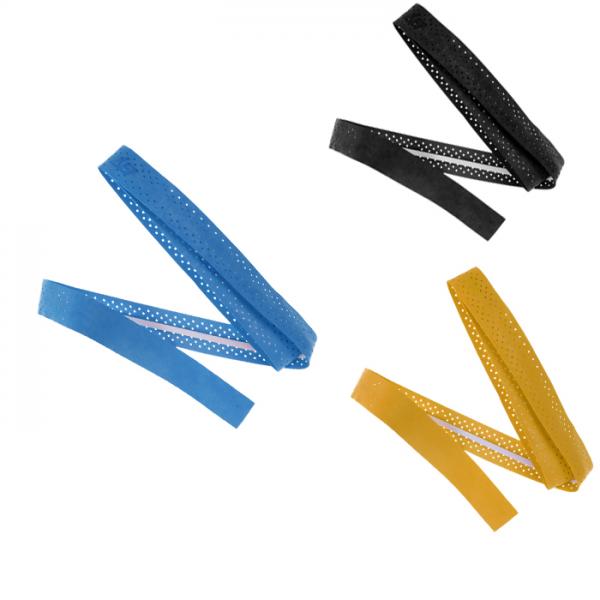 3Pcs Non-slip Stretchy Tennis Racquet Fishing Rod Grip Tape Handle Wrap Band
