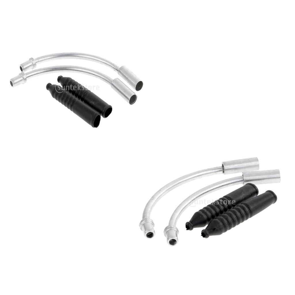 8Pcs Mountain / Road Bike Liner V Brake Brake Noodle and Boot Set Front Rear