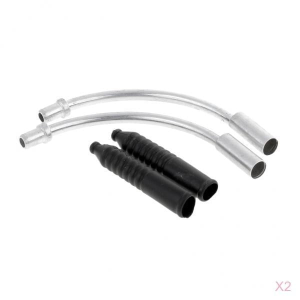 8Pcs Mountain / Road Bike Liner V Brake Brake Noodle and Boot Set Front Rear