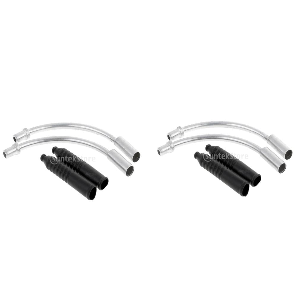8Pcs Mountain / Road Bike Liner V Brake Brake Noodle and Boot Set Front Rear