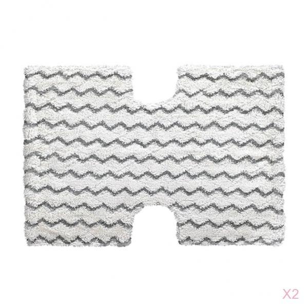 2 Steam Mop Pad Cloth for Shark Steam Mop S6001W/S6001WM/S6002/S6003W etc.