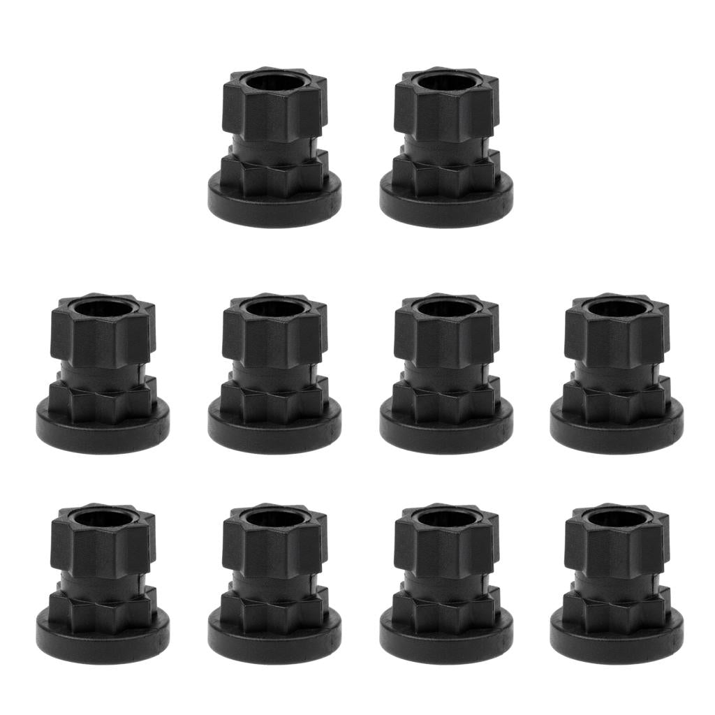10 Piece Ram Mount Track Rail Base Adapter for Kayak Boat Fishing Rod Holder