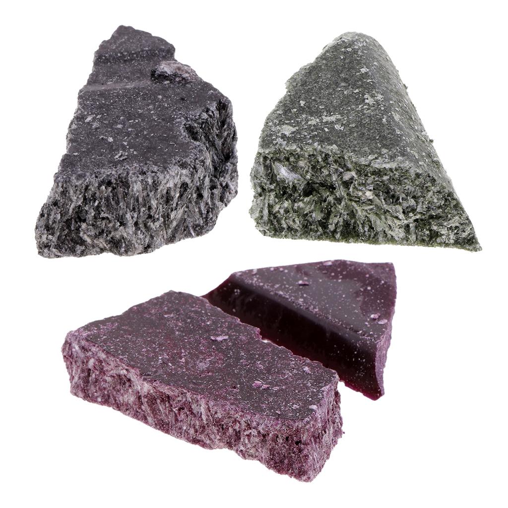 3 Colors Candle Dye Chips Plant Dye for Candle Coloring Black Purple Green