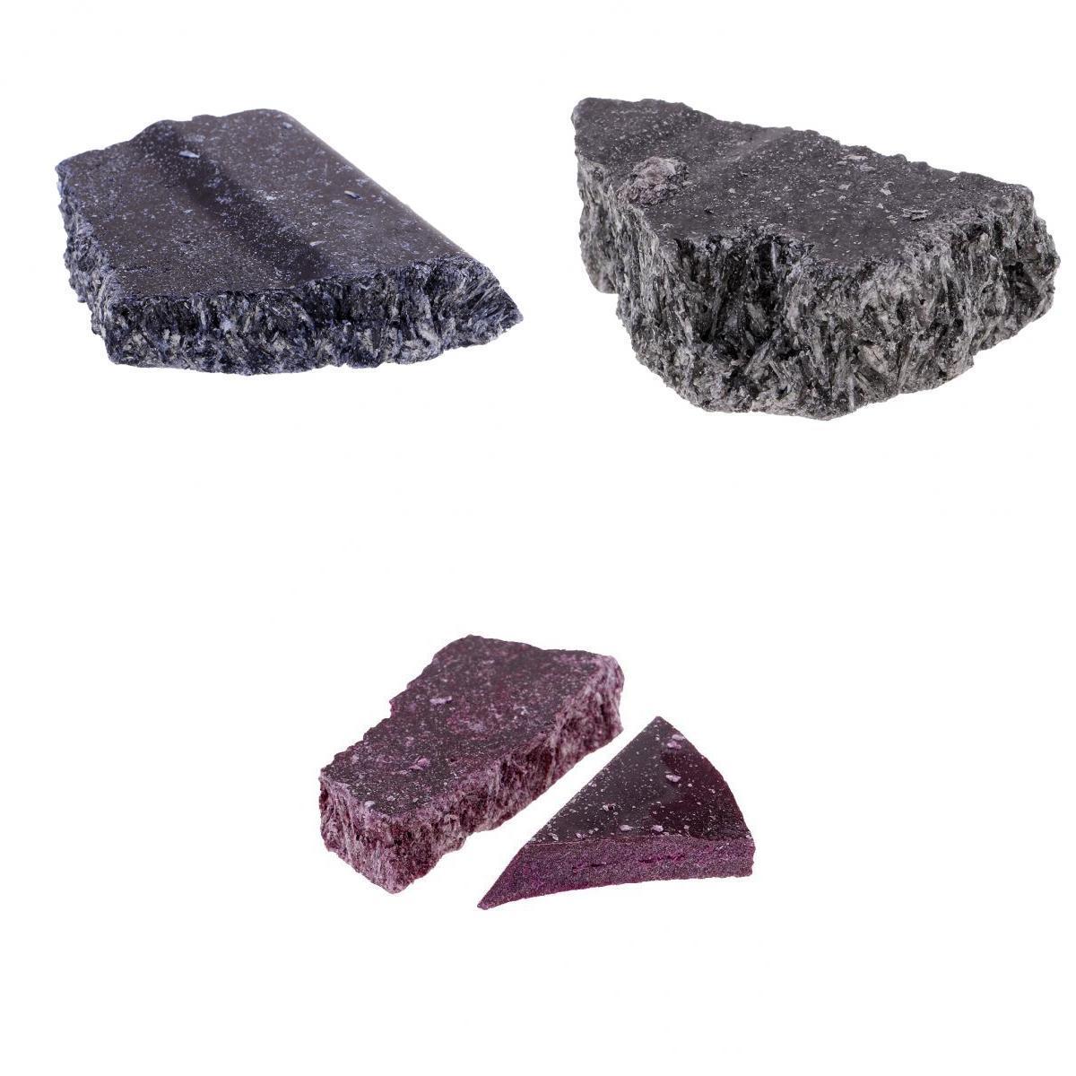 3 Colors Candle Dye Chips Plant Dye for Candle Coloring Black Purple Blue