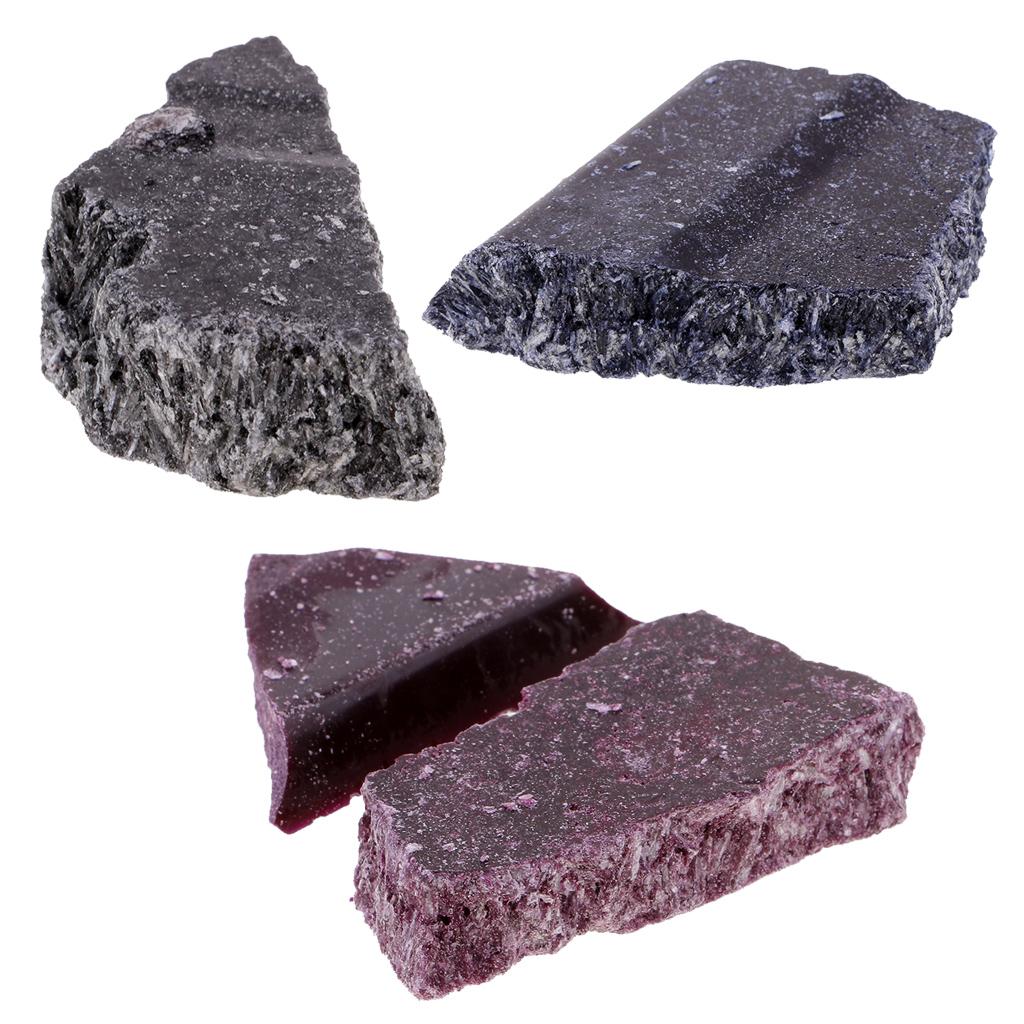 3 Colors Candle Dye Chips Plant Dye for Candle Coloring Black Purple Blue
