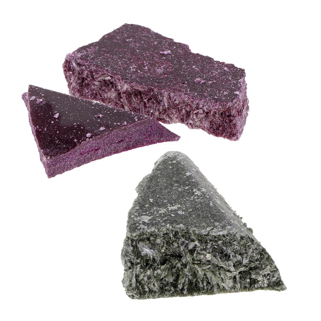 2 Colors Candle Coloring Natural Dye Chips for Making Candles Green Purple