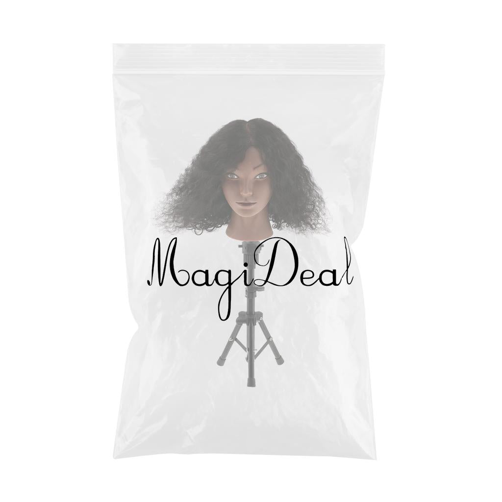 Cosmetology Hairdressing Practice Training Mannequin Head with Hair Stand