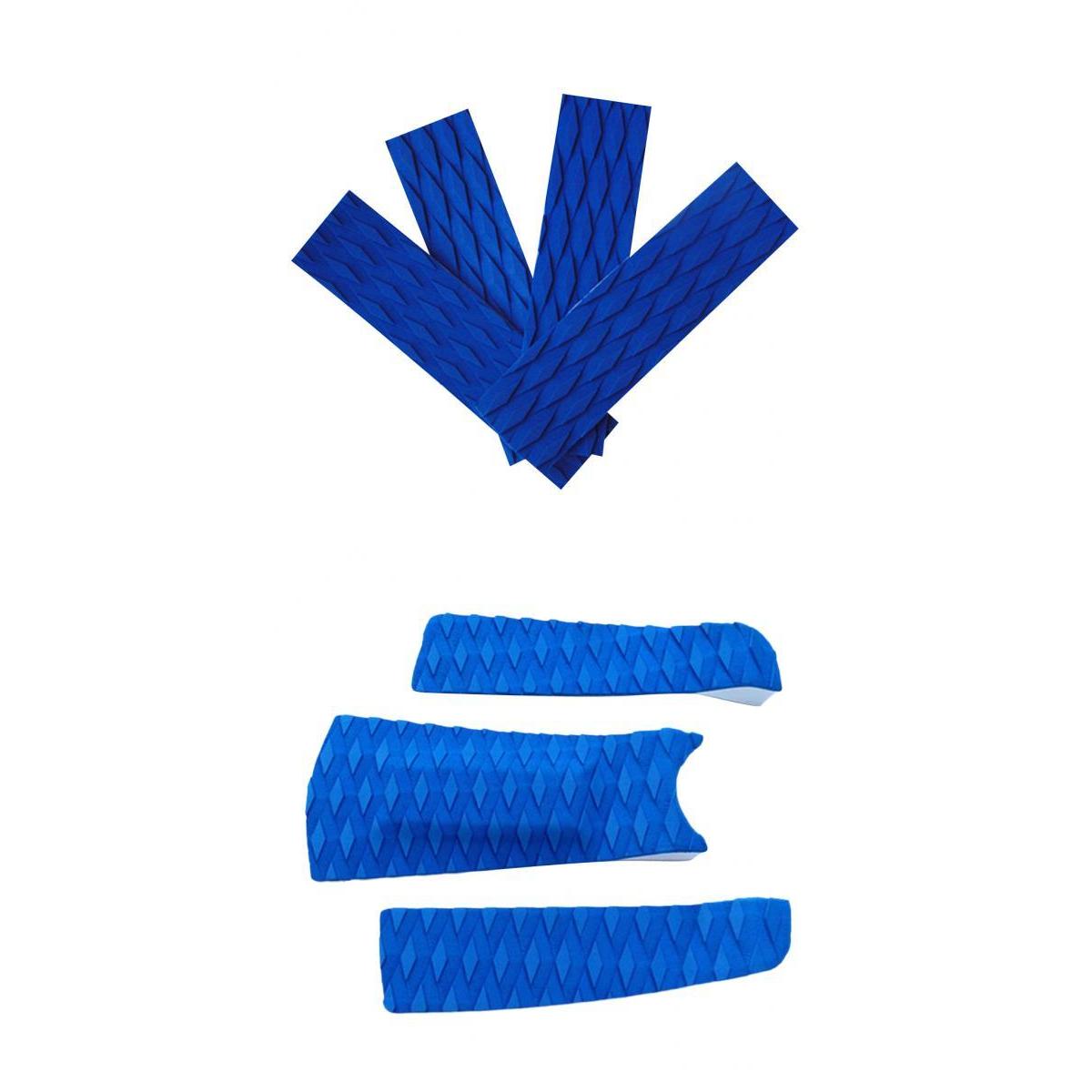 7 Pieces Blue EVA Surfboard Kiteboard Surf Traction Pad Deck Grip Tail Pads