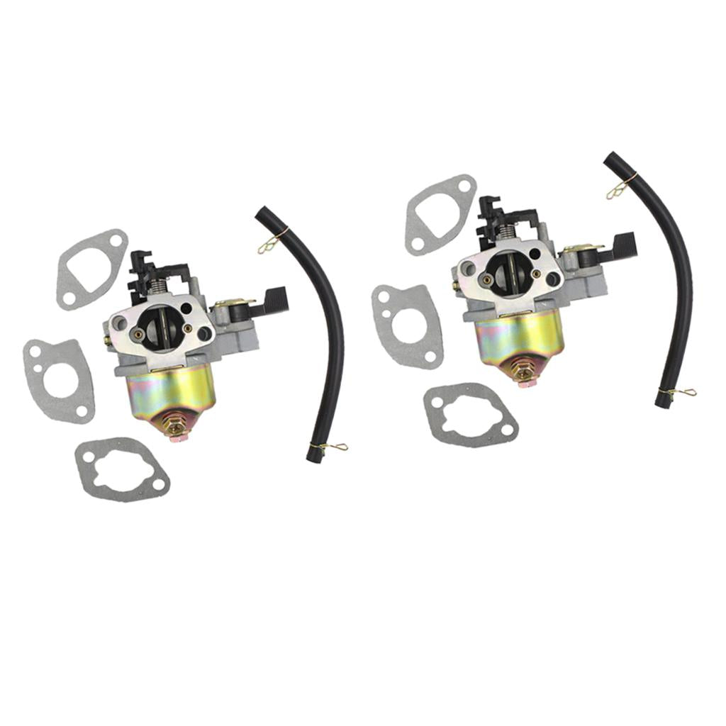2xNew Carburetor for Honda 5.5HP 6.5HP GX160 Carb Gaskets Fuel Pipe Kit