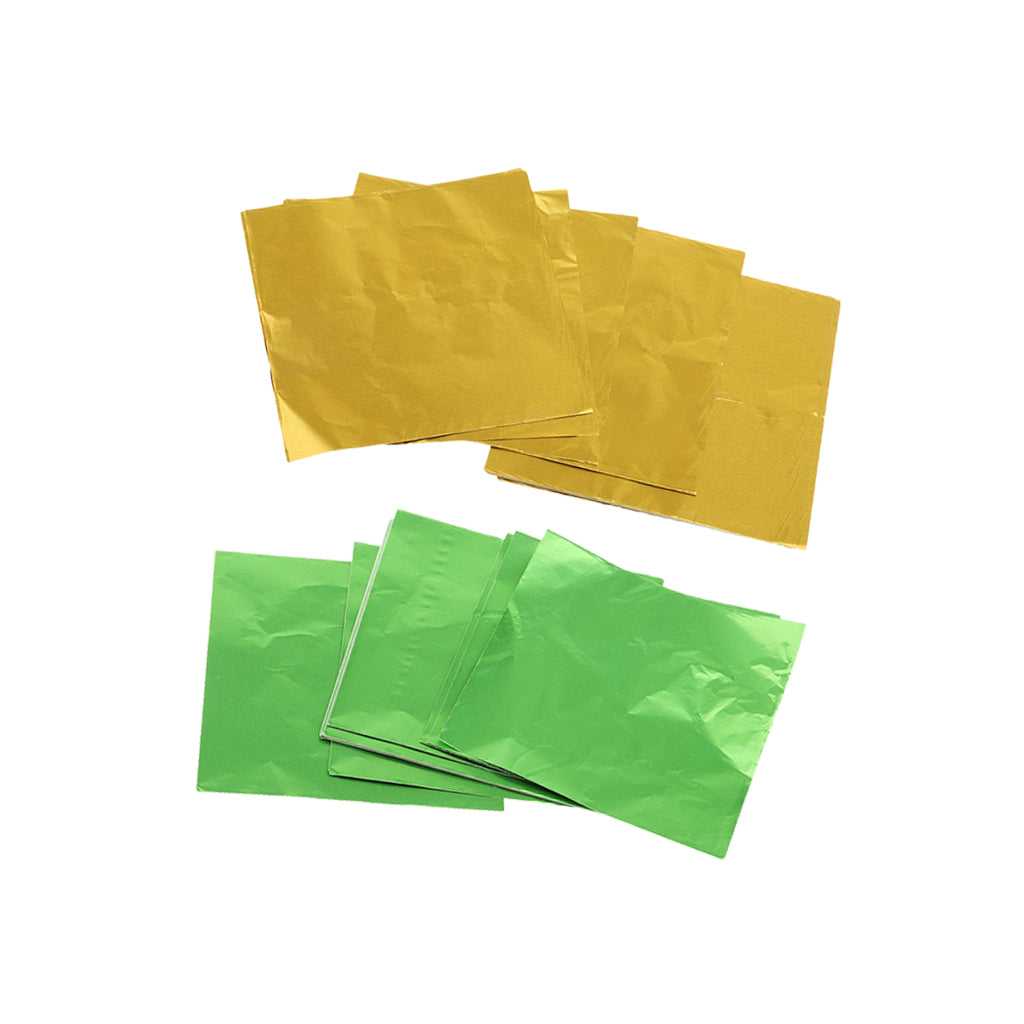 200pcs Chocolate Candy DIY Package Foil Paper Aluminum Tinfoil Wrappers