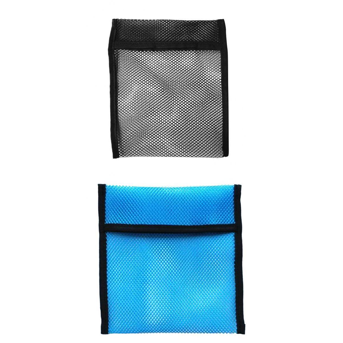 2 Pieces Empty Scuba Diving Snorkeling Weight Pocket Mesh Shot Pouch Bag 2KG