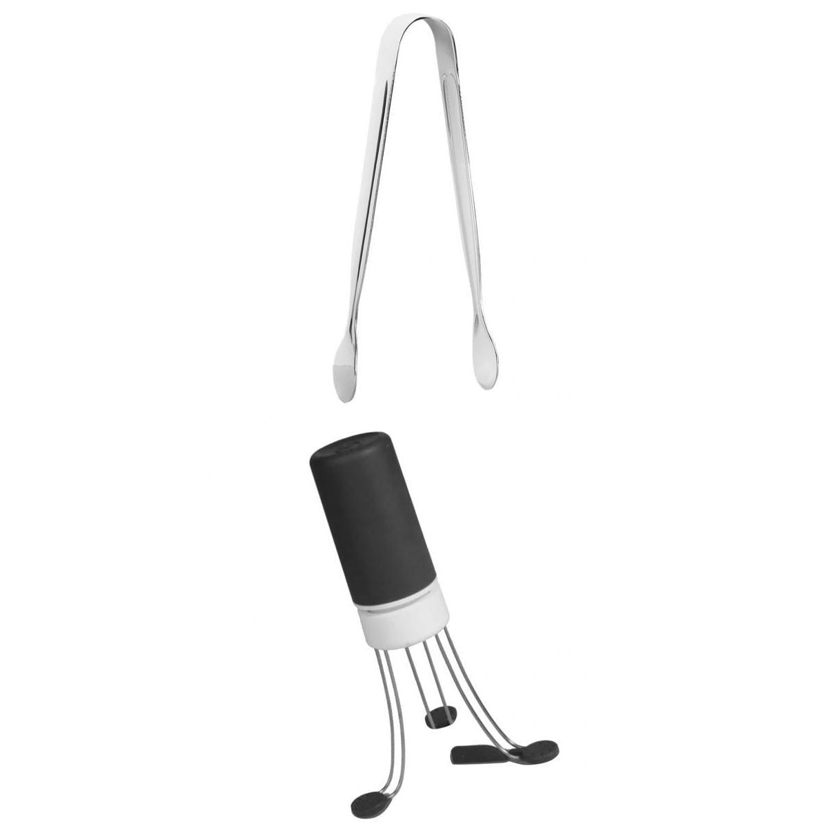 Automatic Whisk Food Mixer Stirrer 3 Speeds and Sugar Tongs Kitchenware