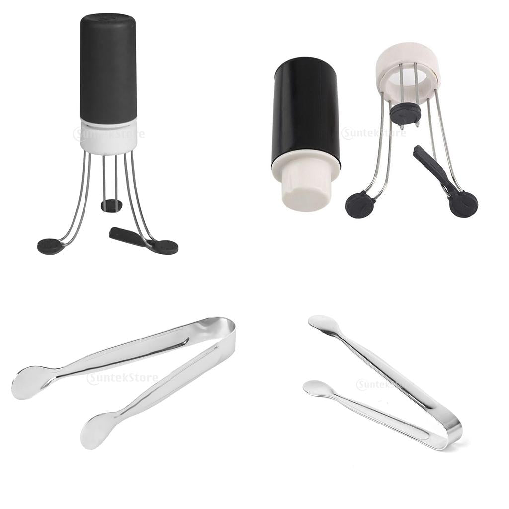 Automatic Whisk Food Mixer Stirrer 3 Speeds and Sugar Tongs Kitchenware