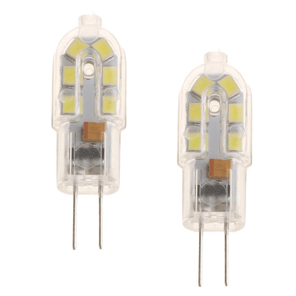 2Pcs G4 LED Lightbulb Capsule Lamp PIN Capsule Light Bulb White