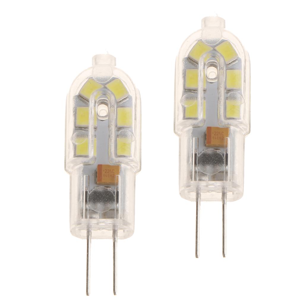 2Pcs G4 LED Lightbulb Capsule Lamp PIN Capsule Light Bulb White