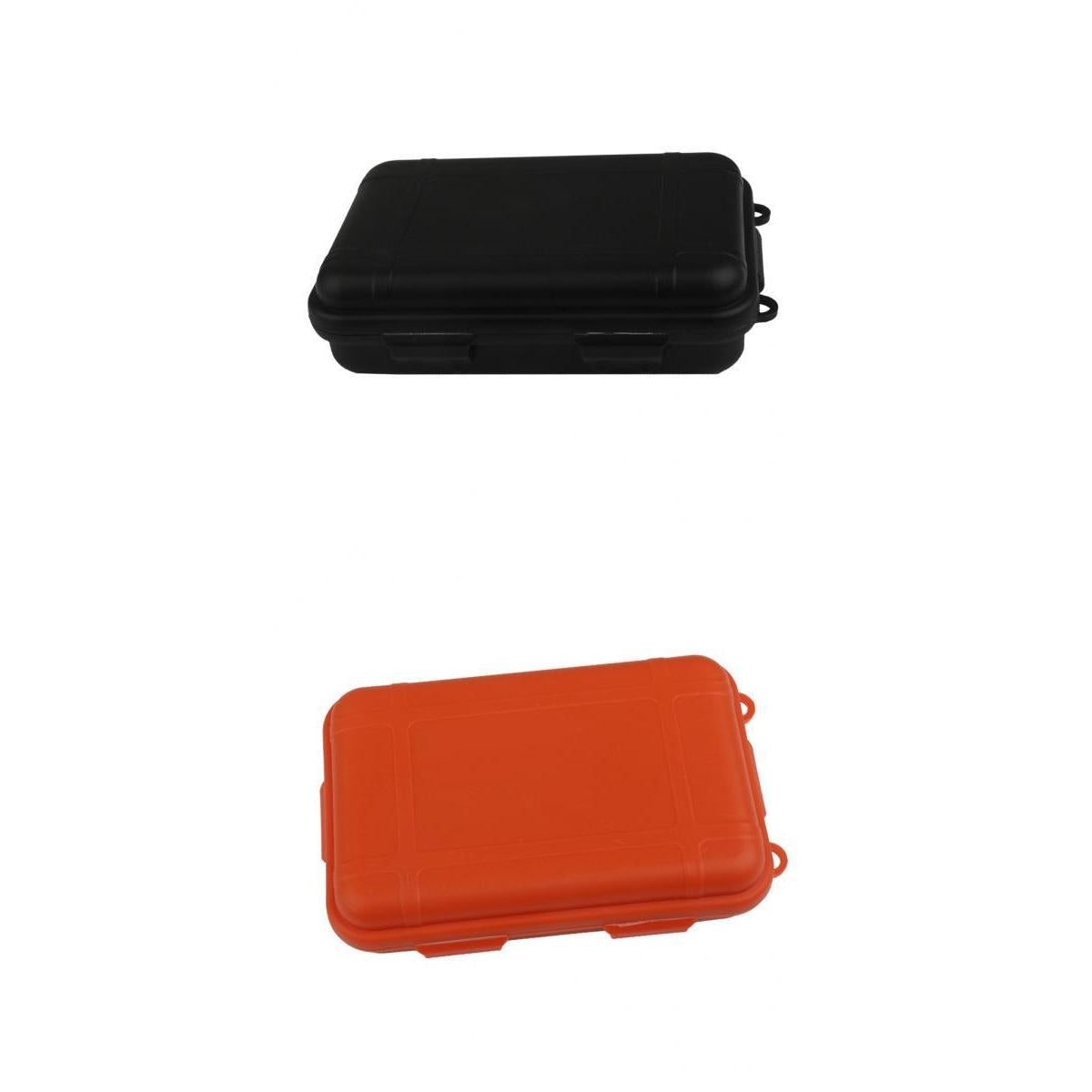 2 Pieces Outdoor Waterproof Shockproof Airtight Survival Case Container Box