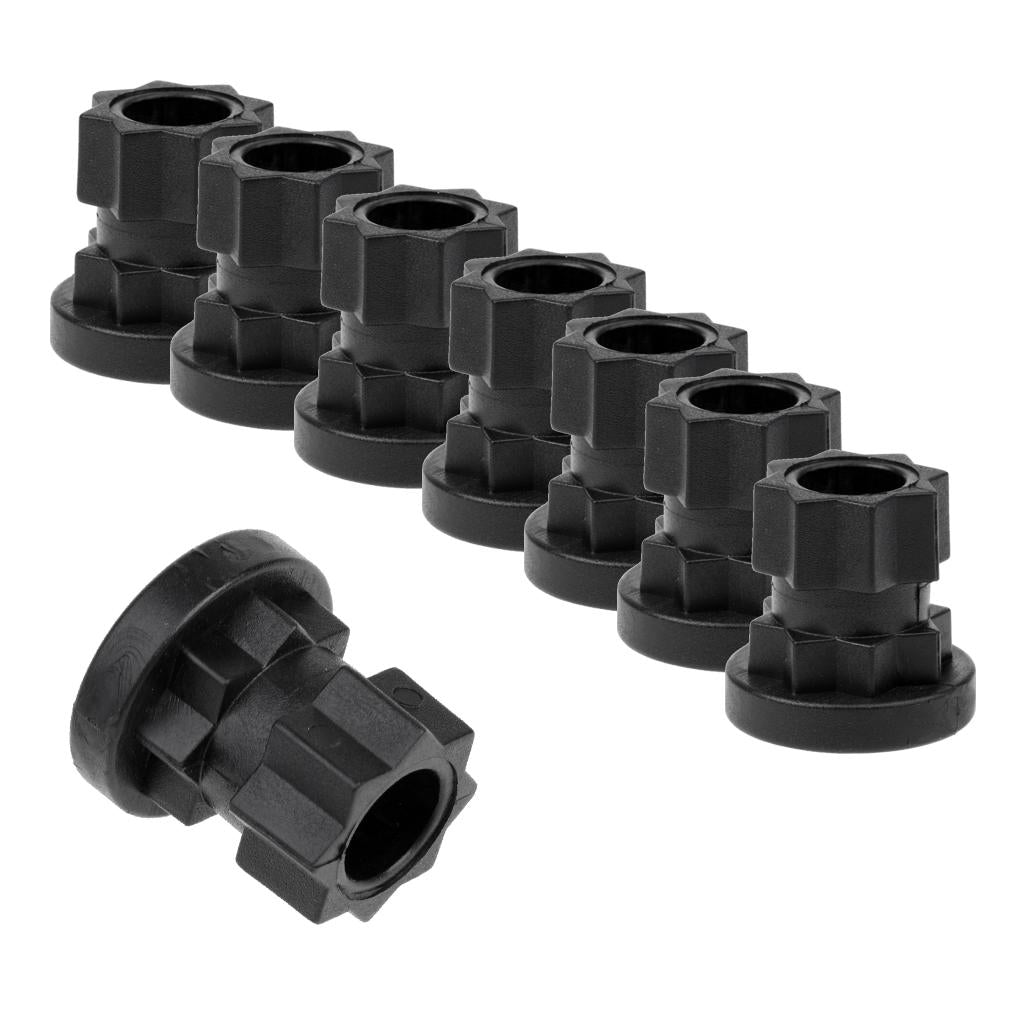8 Pieces Ram Mount Track Rail Mount Base Replacement for Kayak Boat Fishing