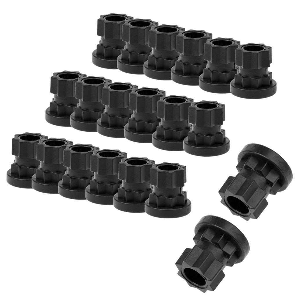20 Pieces Ram Mount Track Mount Base Replacement for Kayak Boat Fishing Rod