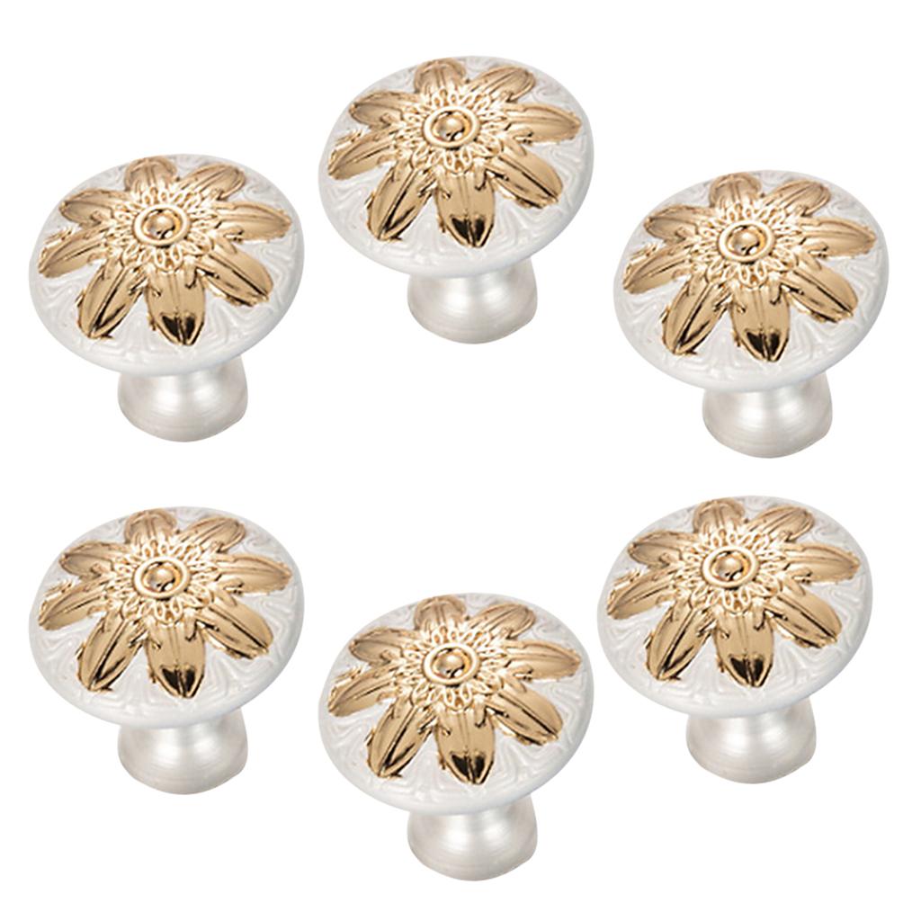 6x Modern Cabinet Drawer Pull Handle Waredrobe Cupboard Furniture Door Knobs