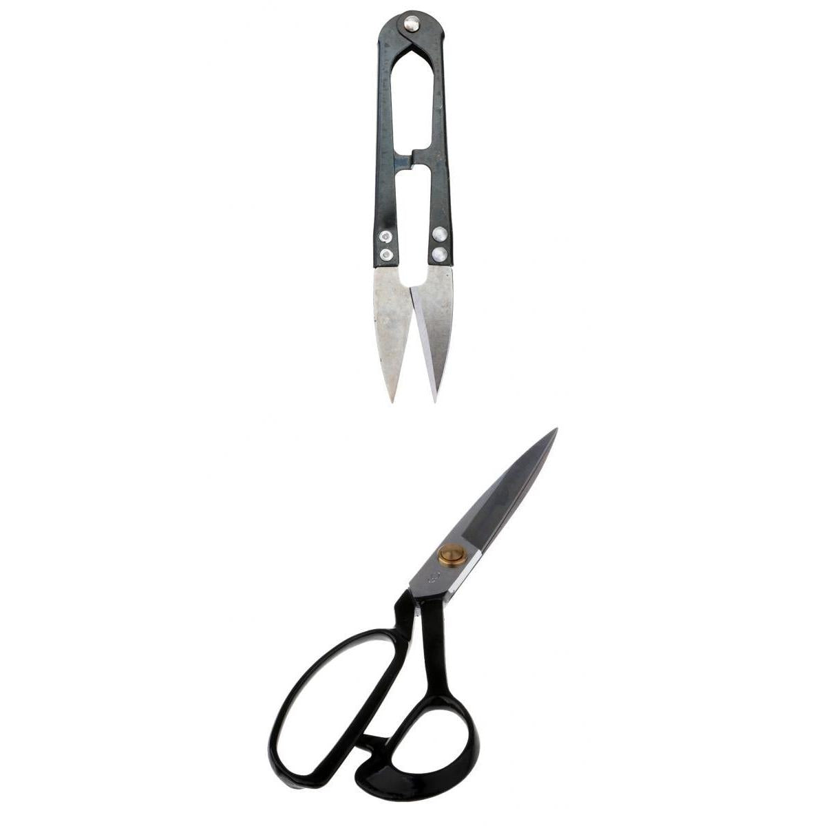 2pcs Sewing Scissors Shears Yarn Stitch Scissors for Tailor Dressmaking