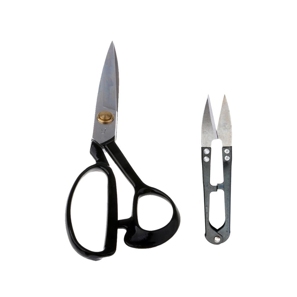 2pcs Sewing Scissors Shears Yarn Stitch Scissors for Tailor Dressmaking