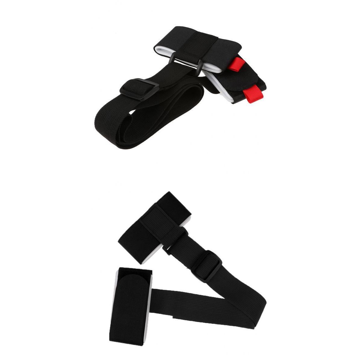 2 Pcs Quality Adjustable Nylon Skis Shoulder Carrier Lash Handle Straps