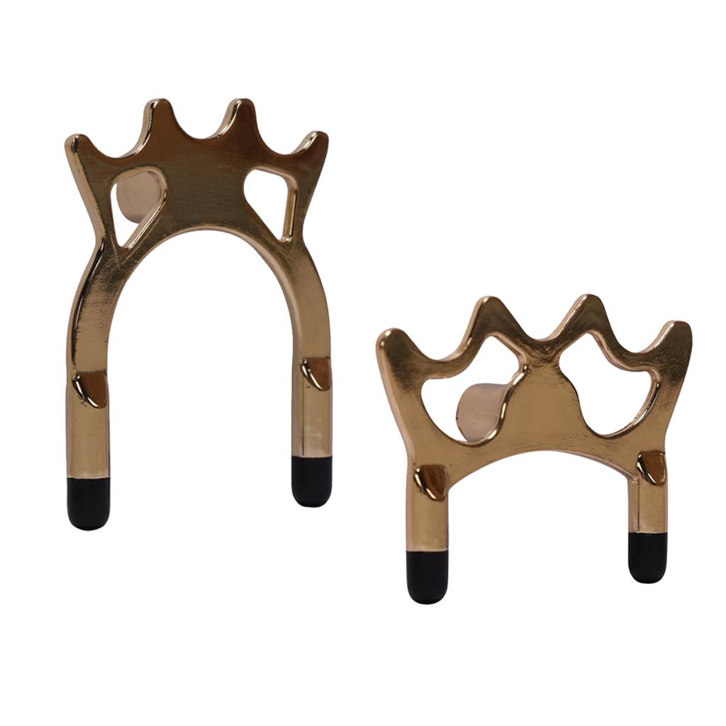 2 Pcs Billiard Snooker Pool Cue Bridge Head Holder Rest