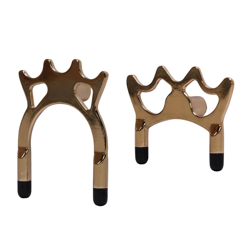 2 Pcs Billiard Snooker Pool Cue Bridge Head Holder Rest