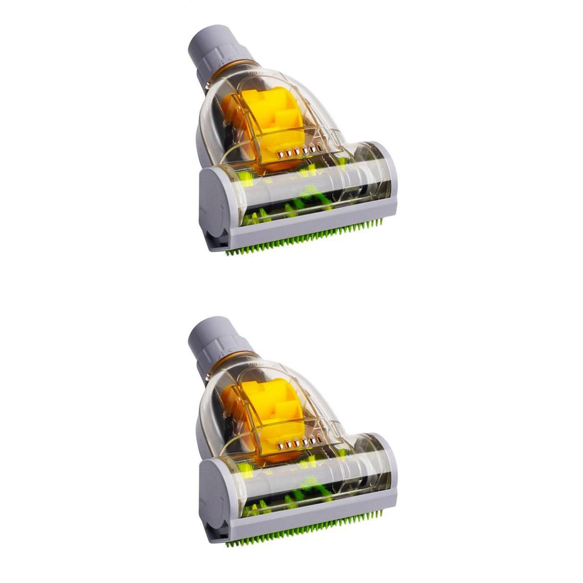 2Pcs Universal Cyclone Dust Collector Vacuum Cleaner Brush Head Power Nozzle