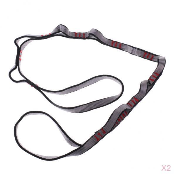 2 Pieces Yoga Swing/Sling/Hammock Daisy Chain Strap Loop Exercise Tool 110cm