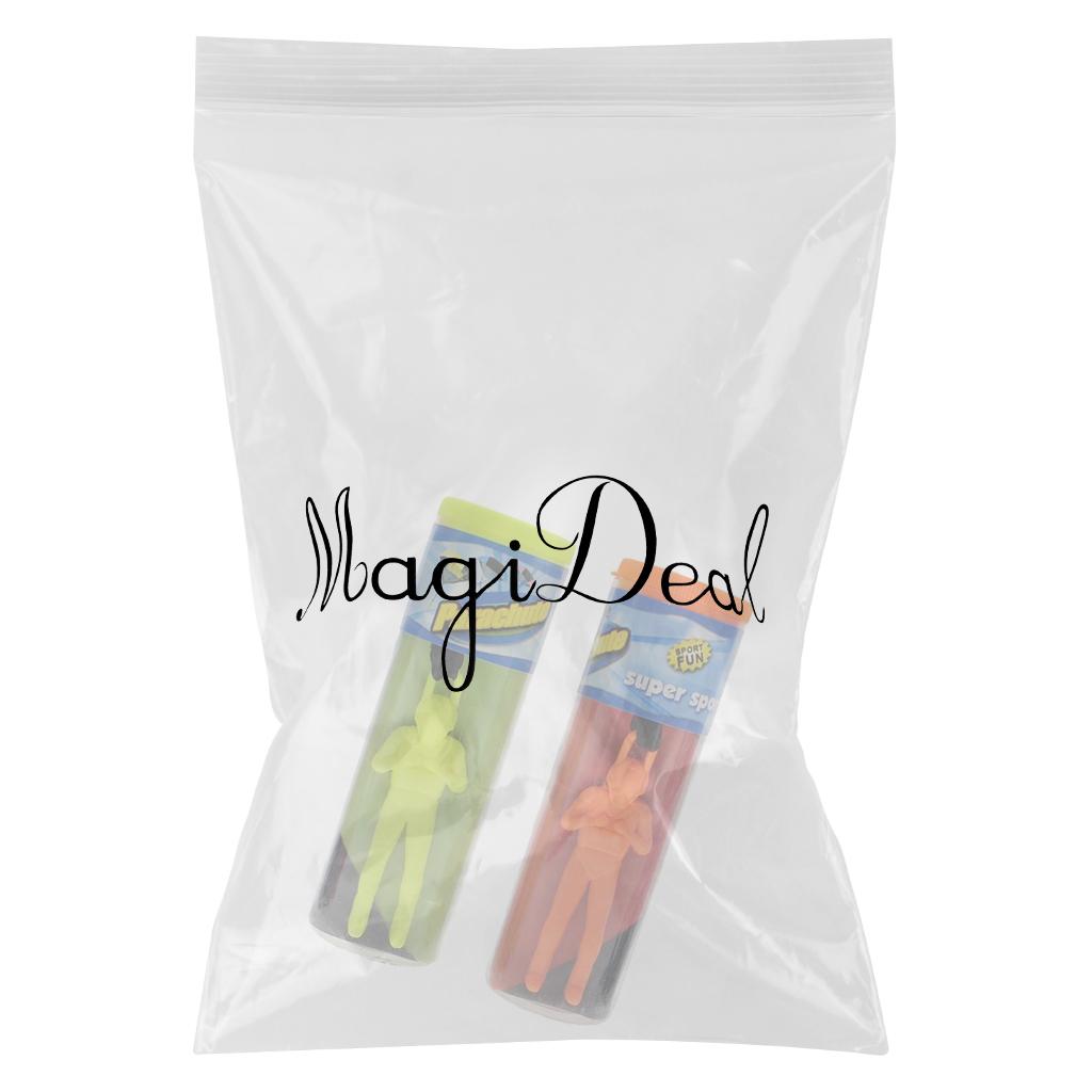 2pcs Free Toy Hand Throwing Parachute Kite Outdoor Play Game Toy