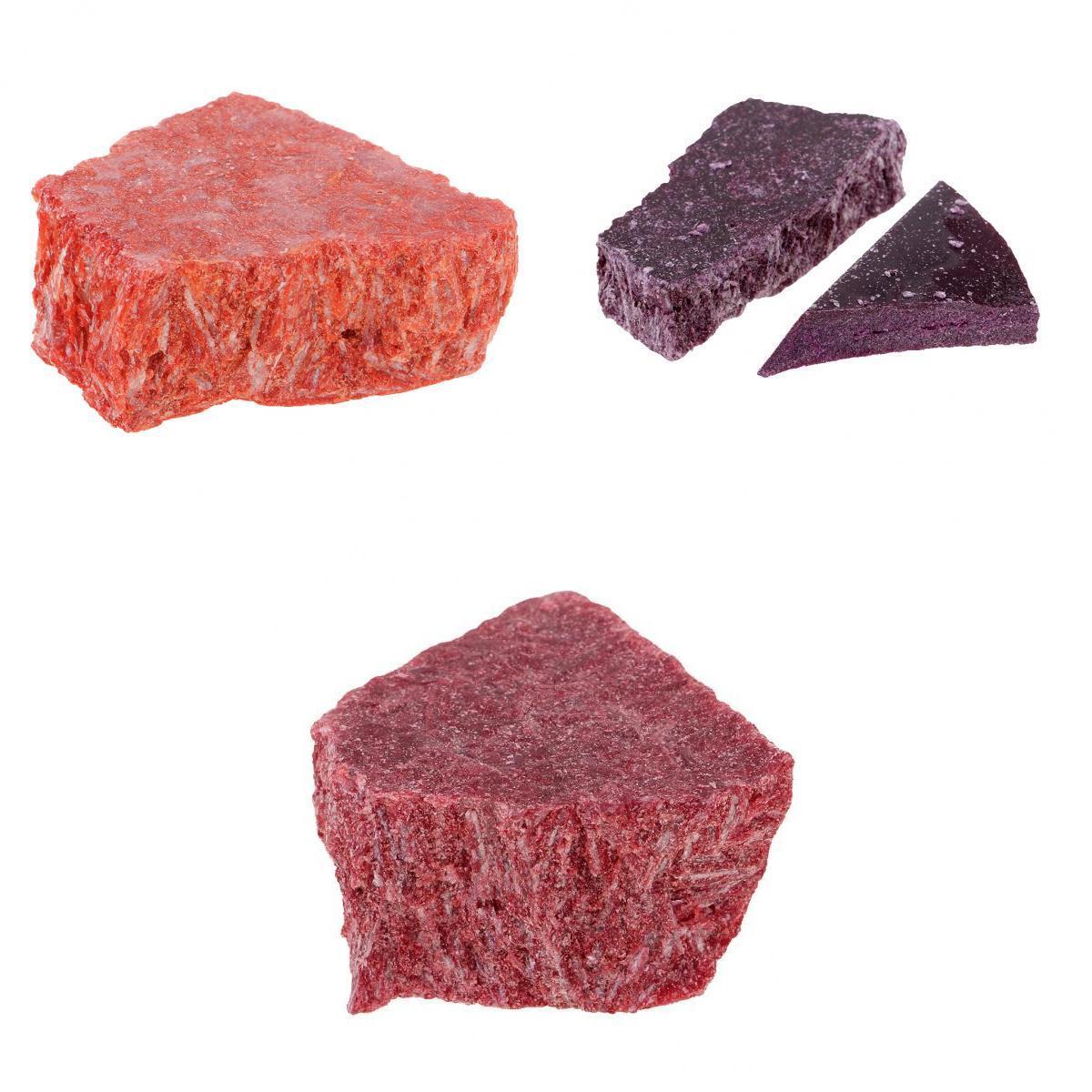 3 Colors Candle Dye Chips for Candle Coloring Making Pink Purple Orange