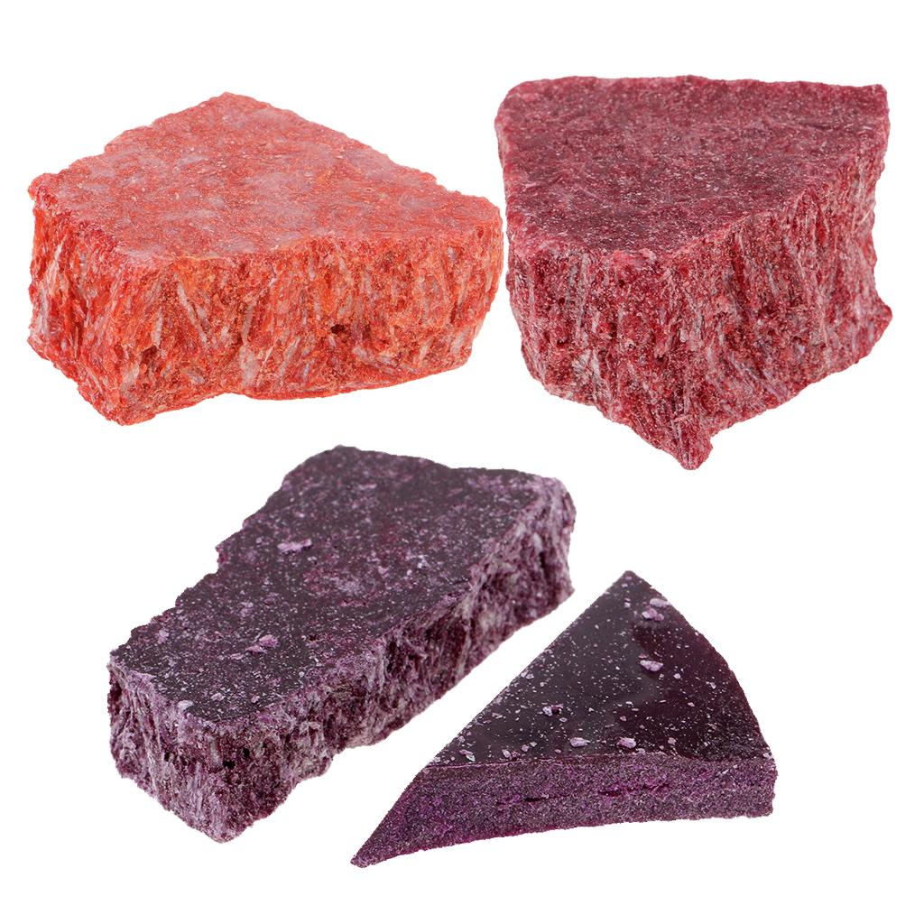 3 Colors Candle Dye Chips for Candle Coloring Making Pink Purple Orange