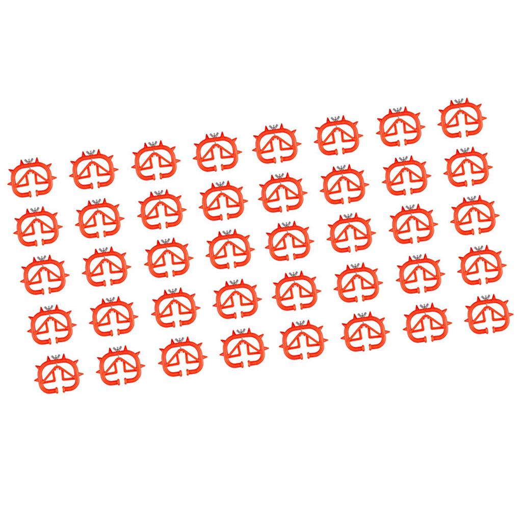 40pcs Plastic Weaner Anti Sucking Calf Cow Cattle Milking Stops Preventer