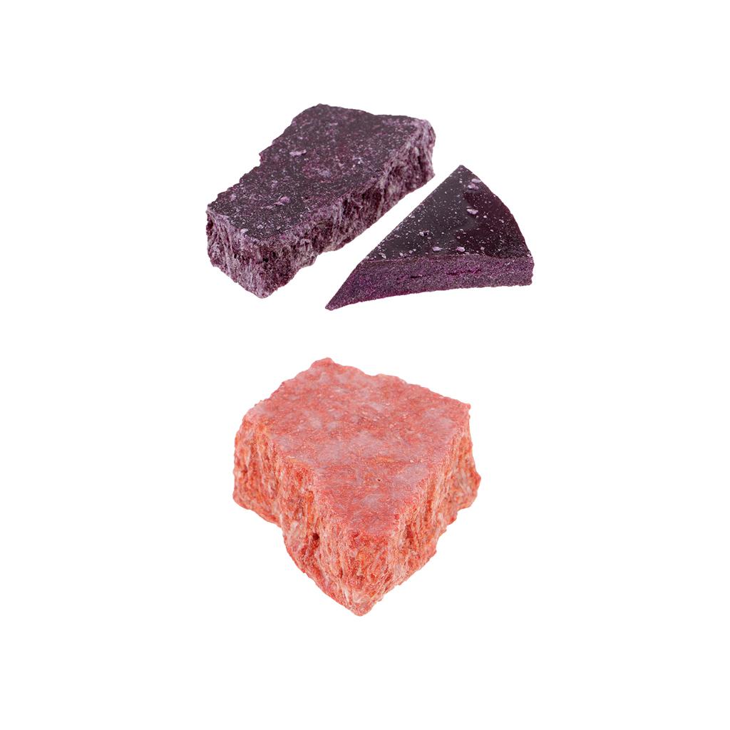 2pcs Candle Dye Chips Natural Plant Dyes for Candle Coloring Purple/Orange