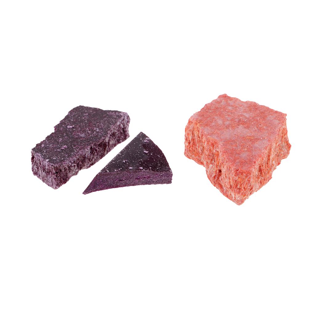 2pcs Candle Dye Chips Natural Plant Dyes for Candle Coloring Purple/Orange