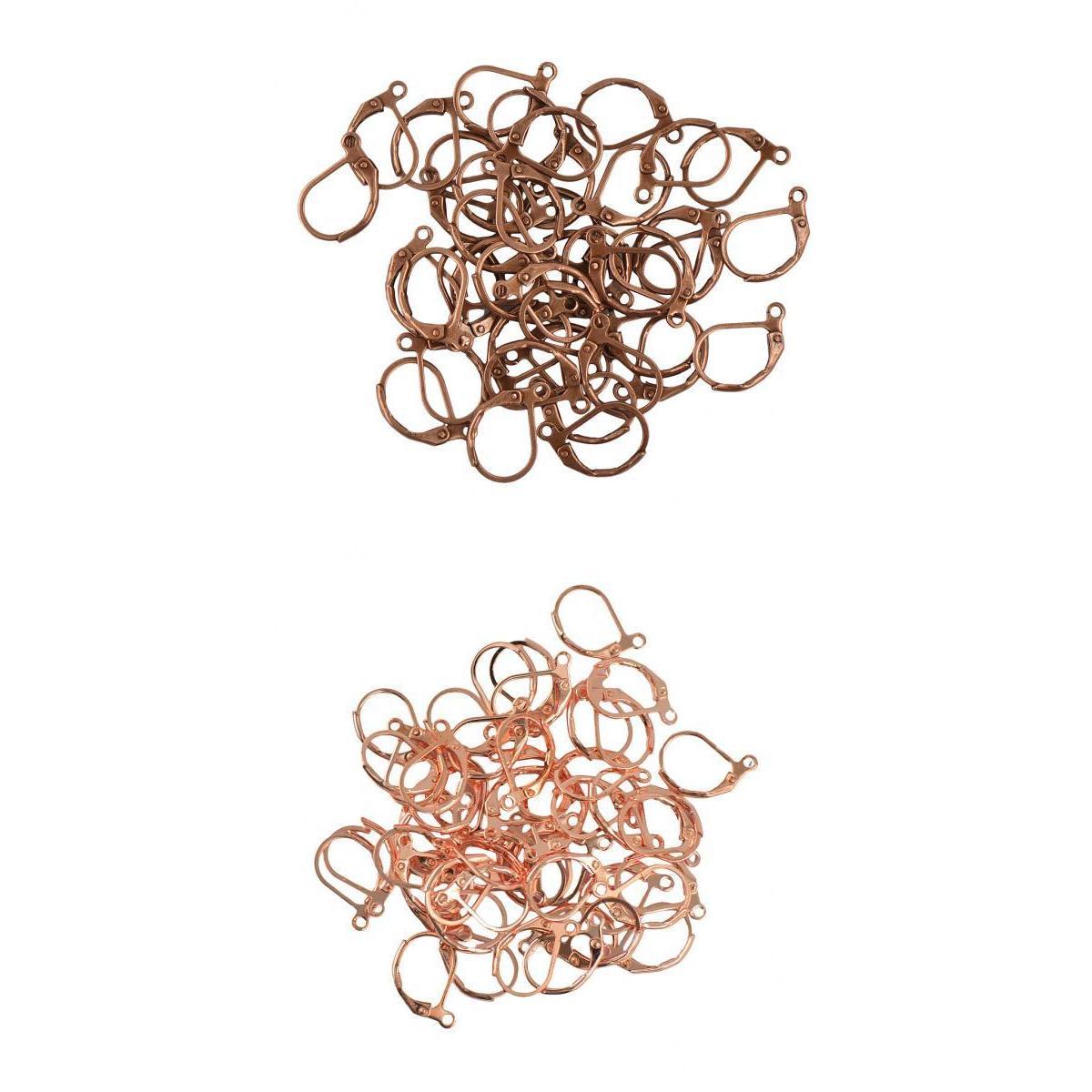 100 Piece French Leverback Earring Hook Wire Findings DIY Jewelry Crafts