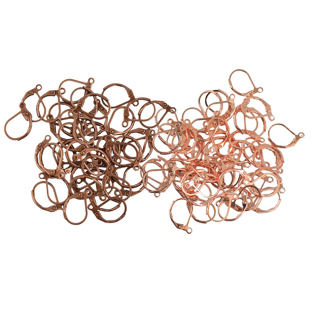 100 Piece French Leverback Earring Hook Wire Findings DIY Jewelry Crafts