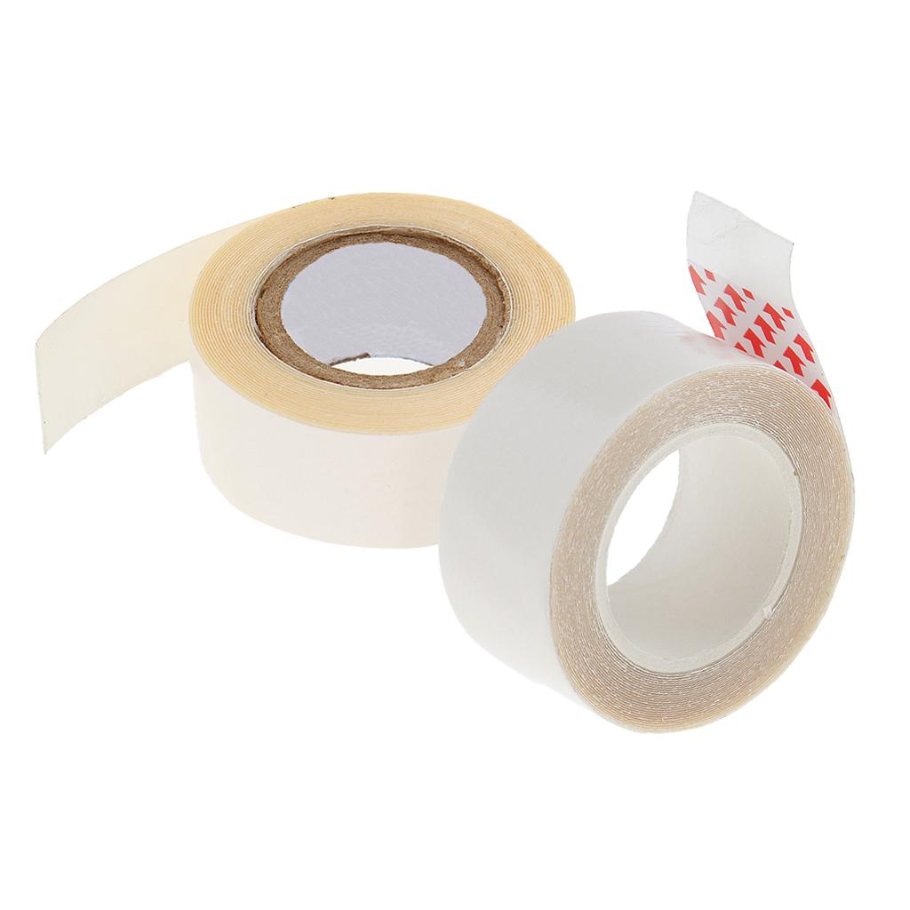 2Pieces Double Side Tape Roll For Tape Skin Hair Extensions Hairpiece Toupee