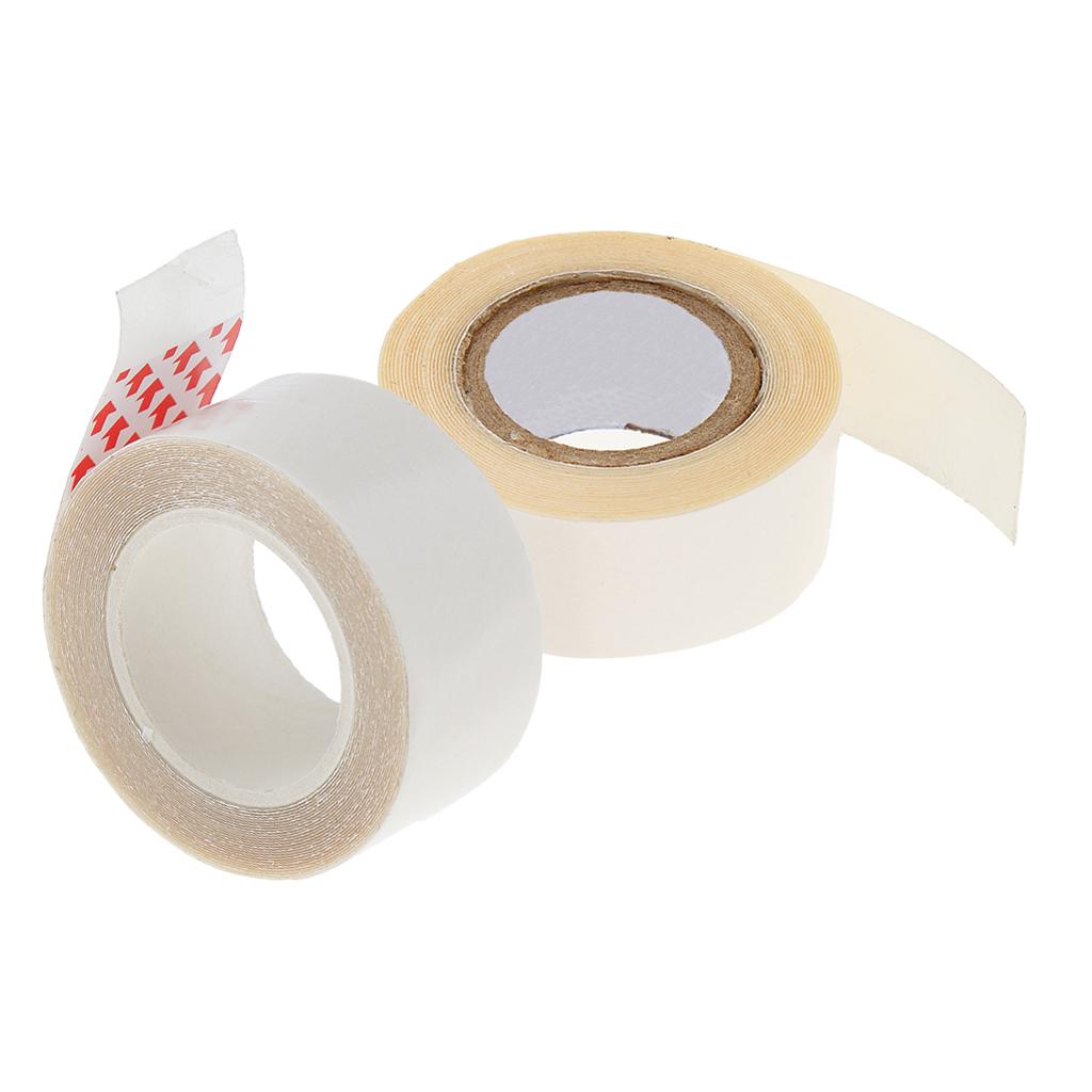 2Pieces Double Side Tape Roll For Tape Skin Hair Extensions Hairpiece Toupee