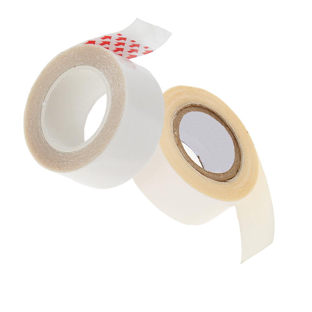 2Pieces Double Side Tape Roll For Tape Skin Hair Extensions Hairpiece Toupee