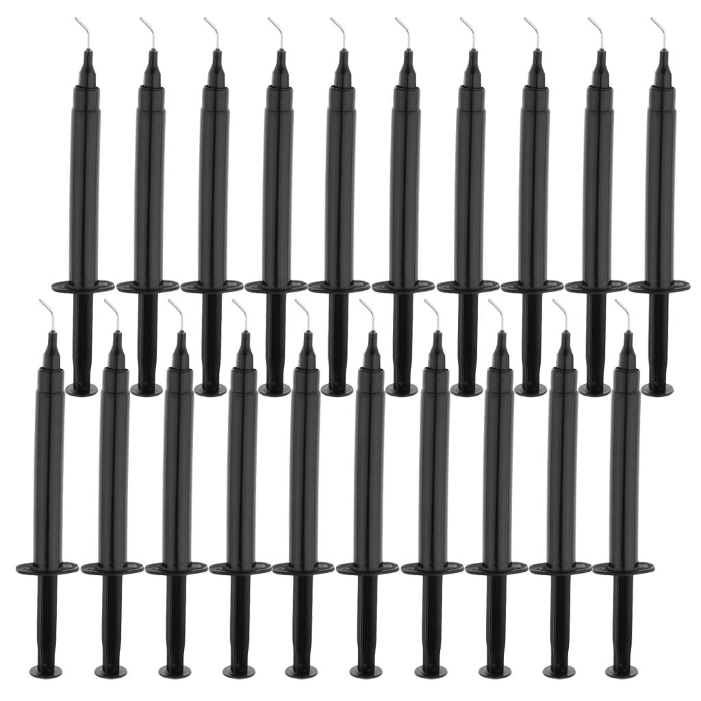 20 Pieces Dental Teeth Whitening Gingival Gum Dam Barrier Syringes 1.5ml