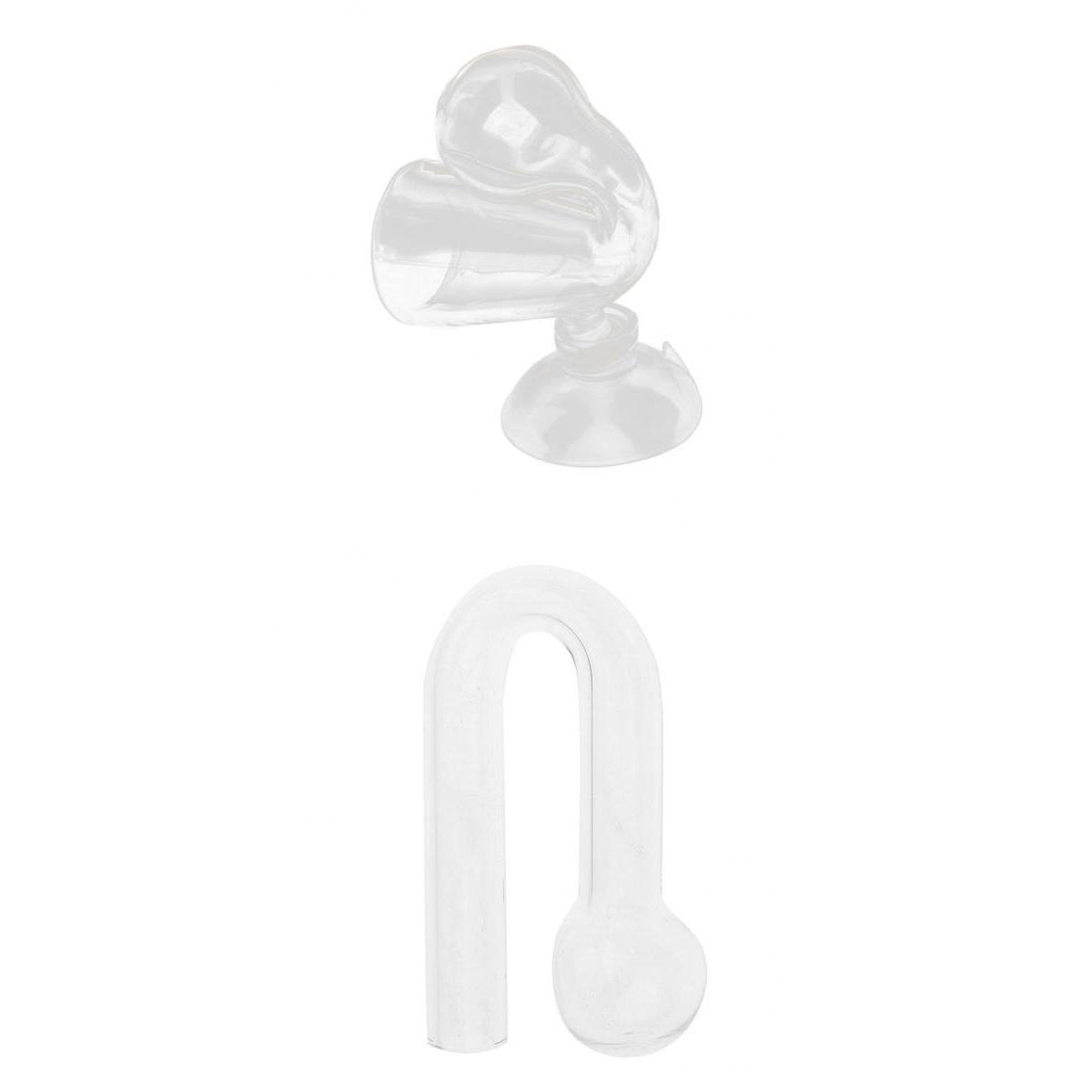 2Pcs Aquarium Crystal Glass CO2 Detector CO2 Concentration Indicator 1#